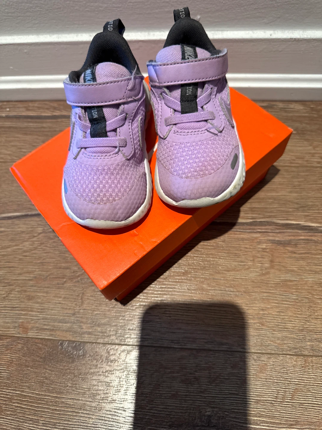 Nike Revolution 5 (TDV) Toddler Shoes - Lilac/Metallic Silver - photo 2
