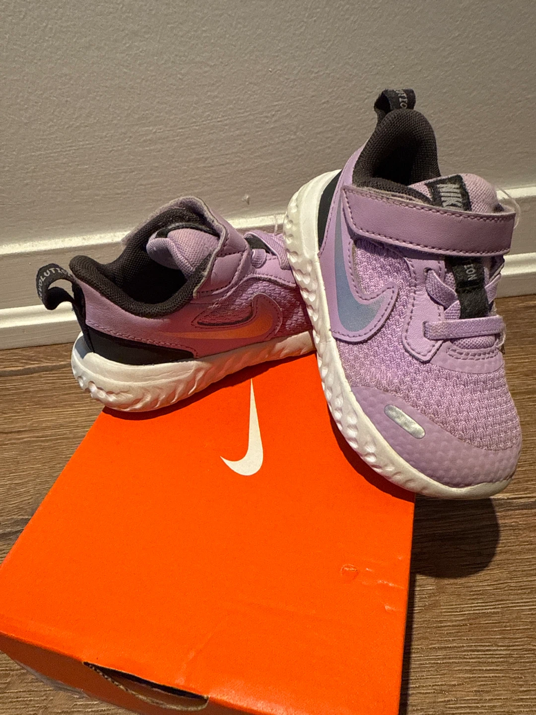 Nike Revolution 5 (TDV) Toddler Shoes - Lilac/Metallic Silver - photo 3