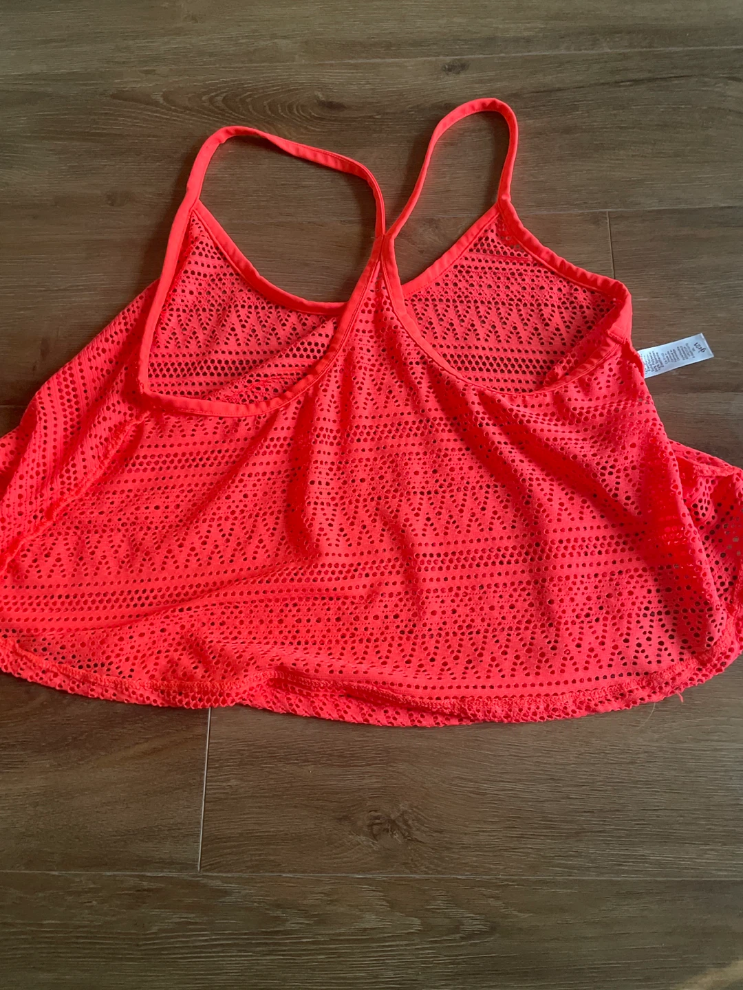 Women's Mesh Swim Cover-Up Tank Top - photo 2