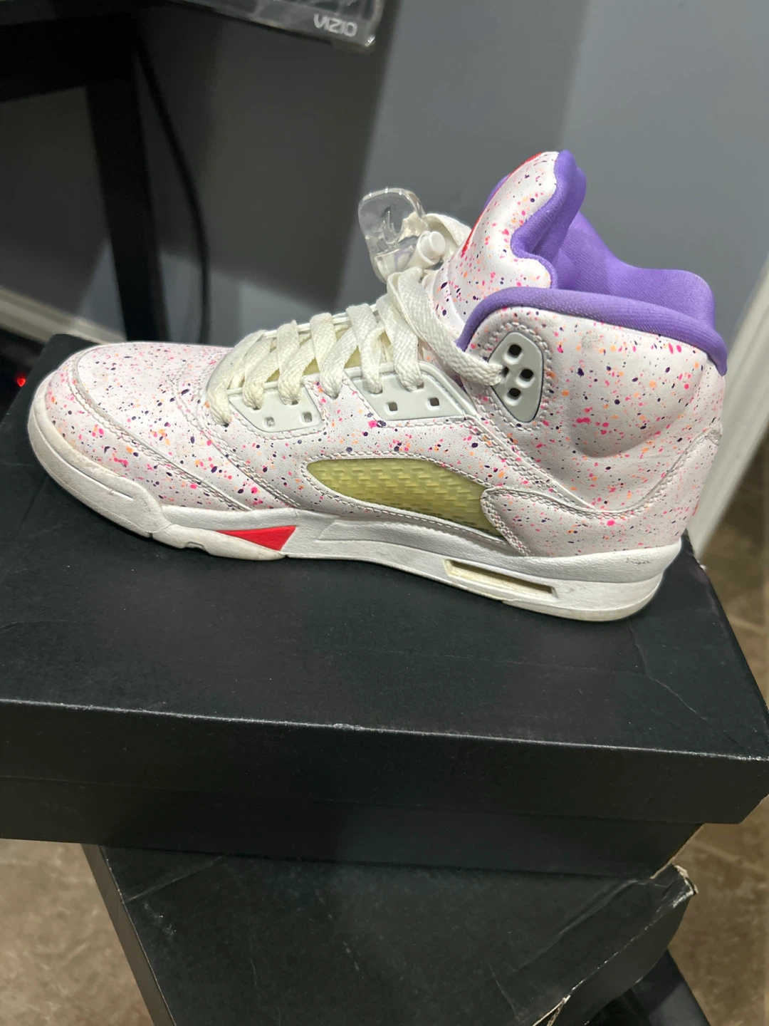 Air Jordan 5 'Washed Coral' Sneakers - photo 3
