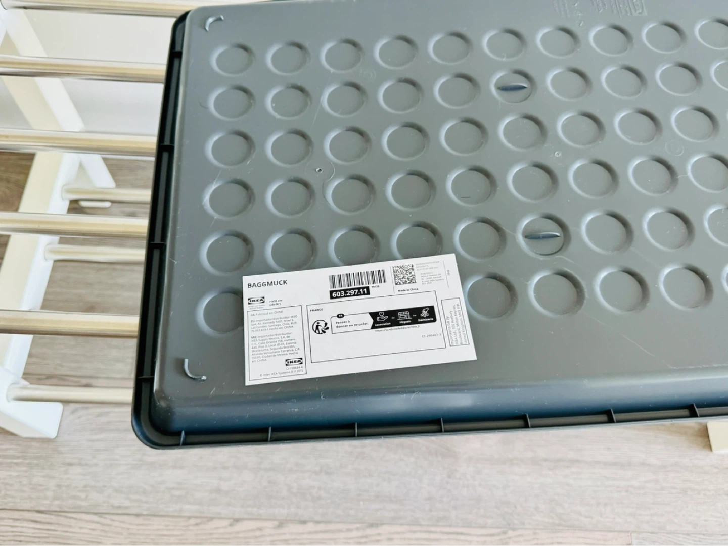 IKEA BAGGMUCK Shoe Tray - photo 2