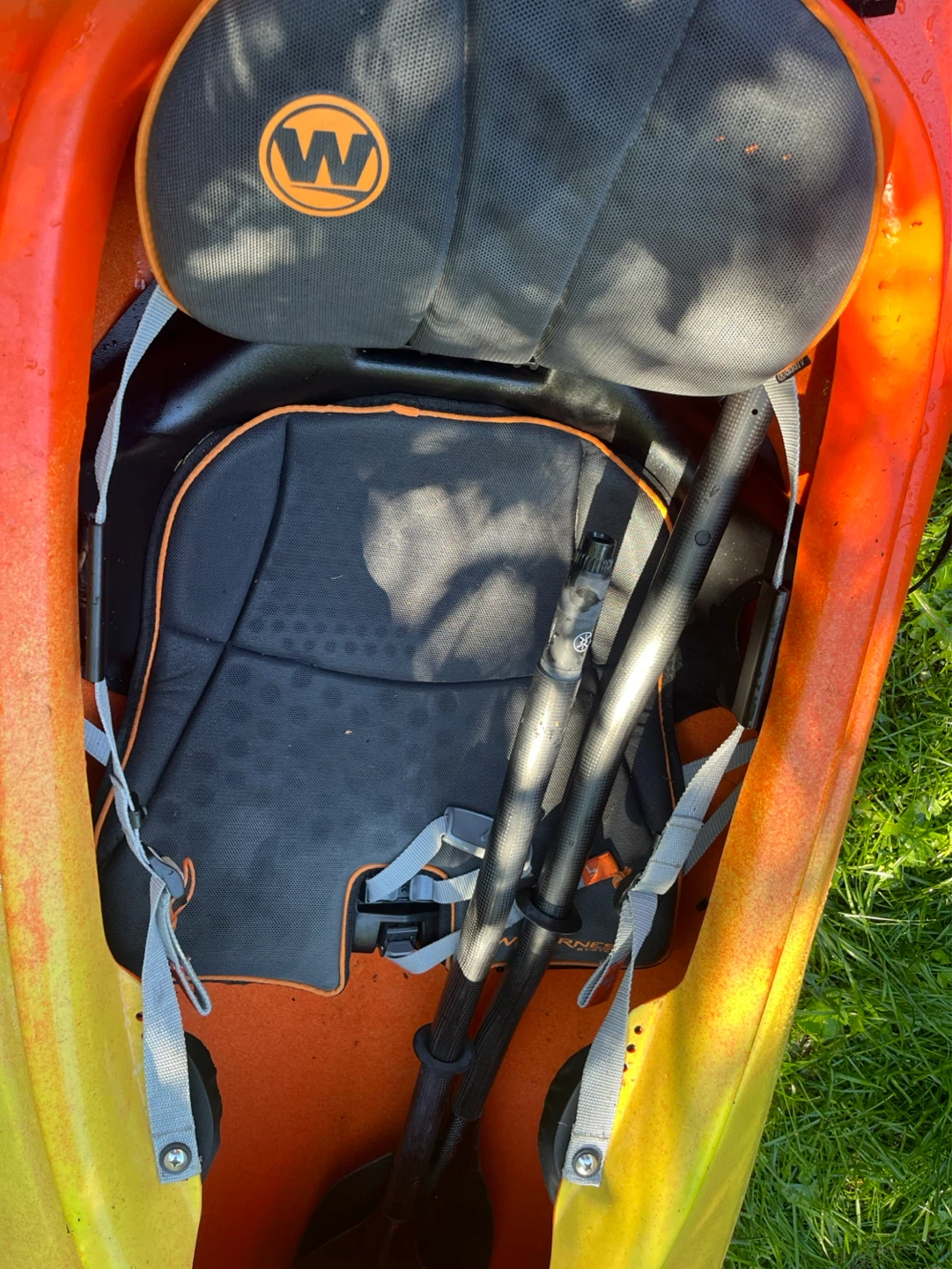 2 Kayaks with Paddles and Life Vests - photo 3