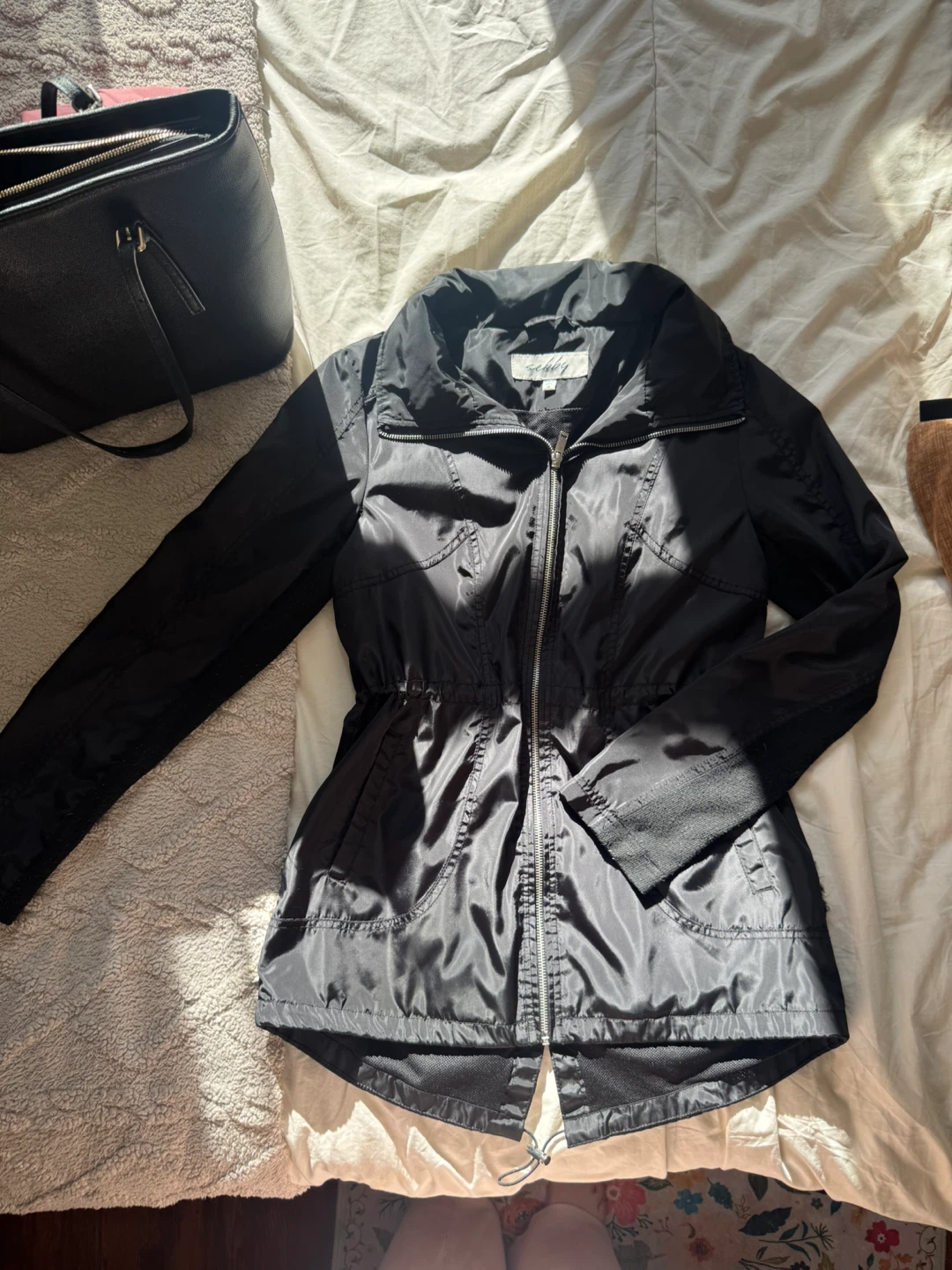 Sebby Black Lightweight Jacket