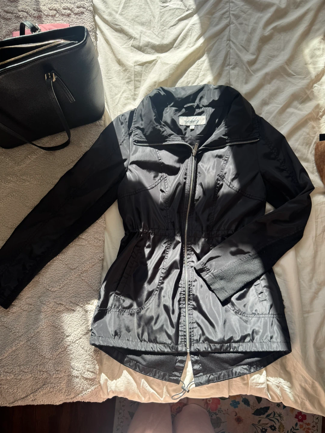 Sebby Black Lightweight Jacket - photo 2