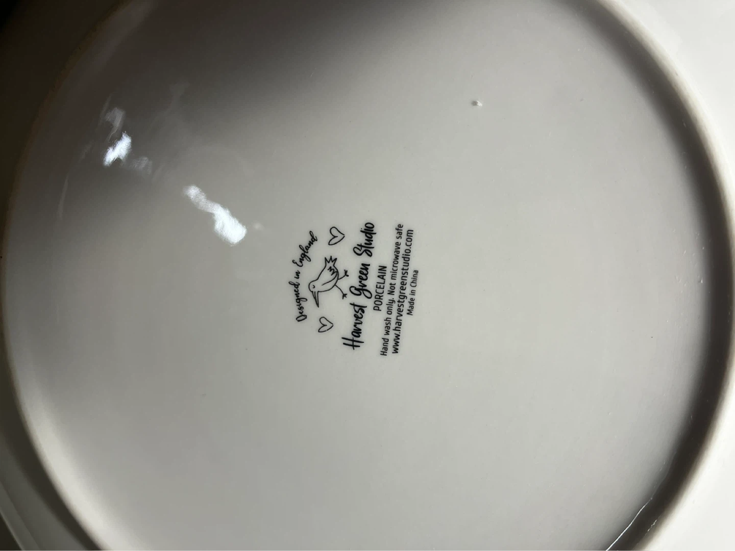 Harvest Green Studio Porcelain Plates (x 2) - photo 2