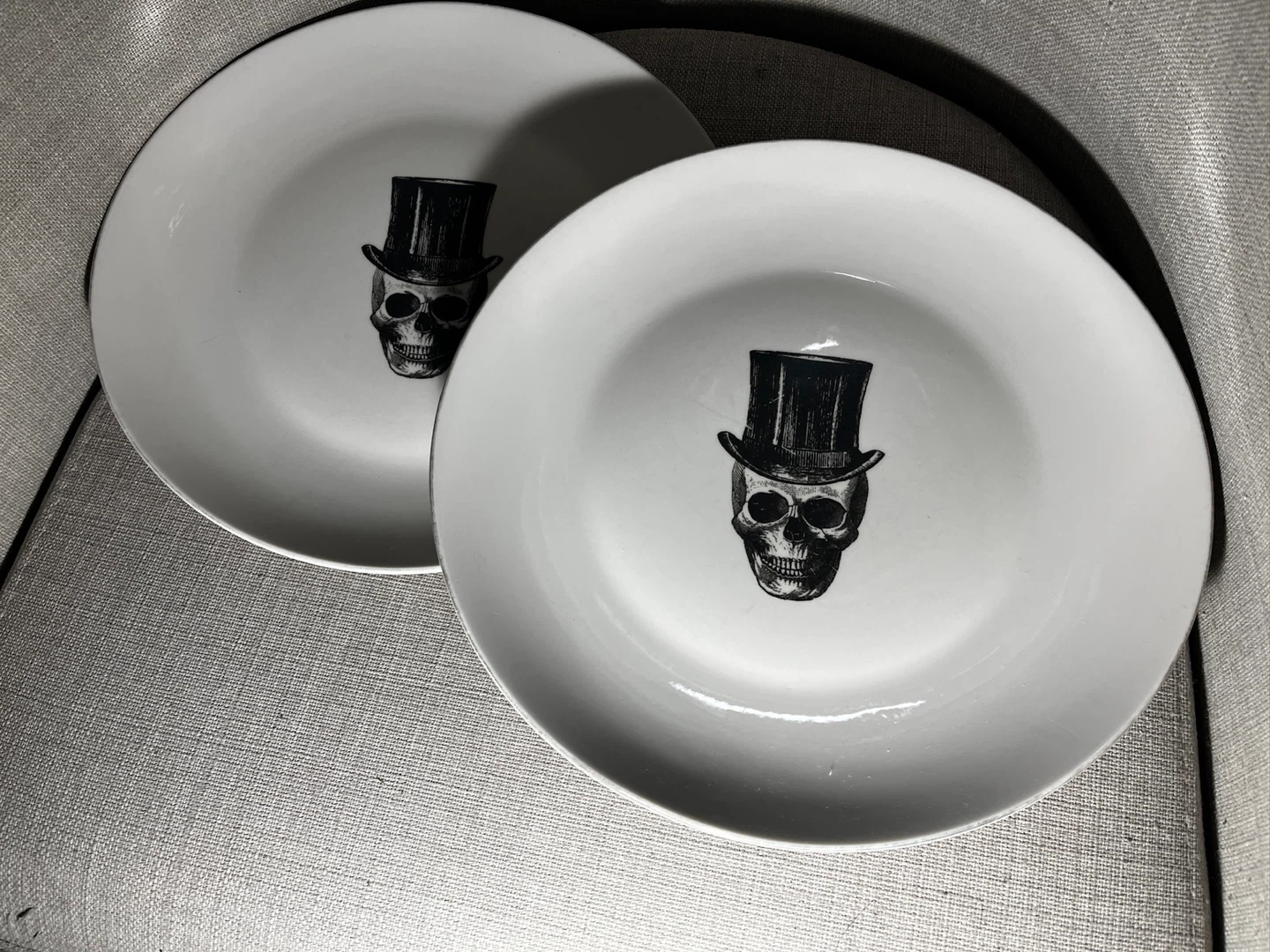Harvest Green Studio Porcelain Plates (x 2)