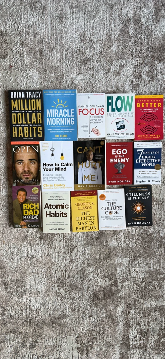 $10 Self Improvement Books