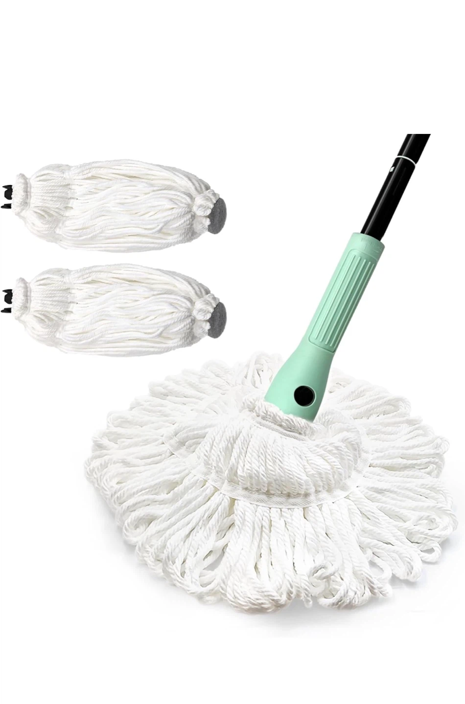 Self-wringing Mop with Extra Refills