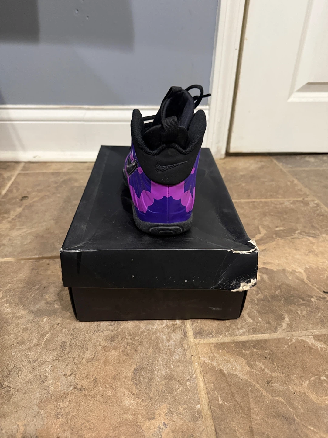 Nike Air Foamposite One Camo Purple - photo 4