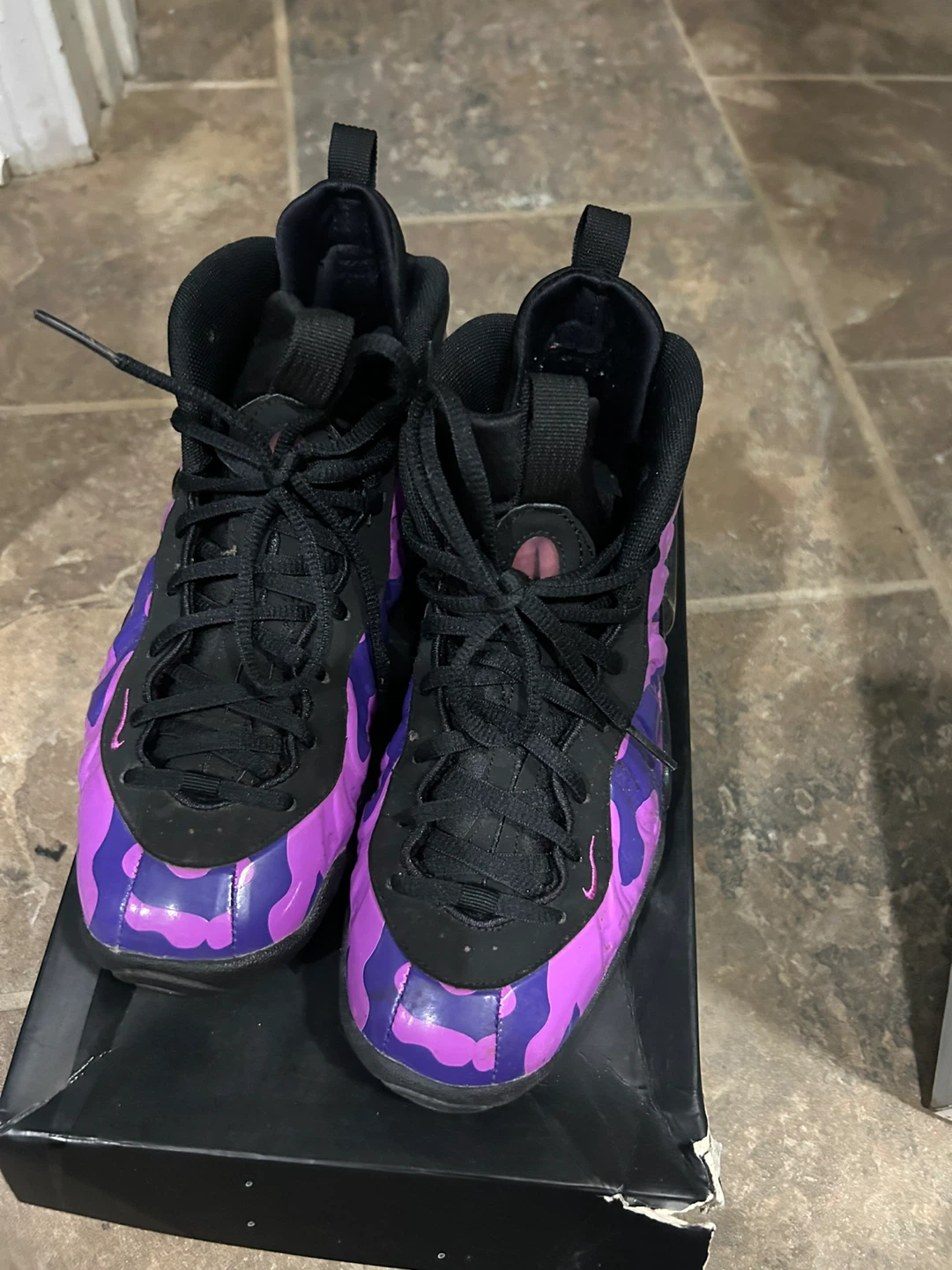 Nike Air Foamposite One Camo Purple