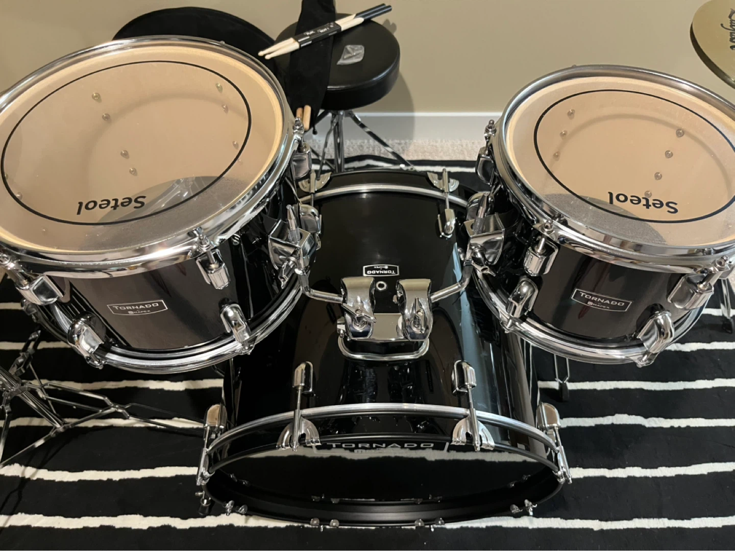 Mapex Tornado Drum Kit - Black - photo 3