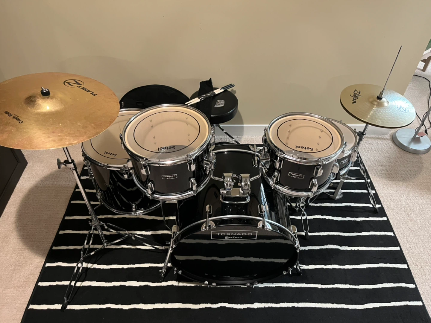 Mapex Tornado Drum Kit - Black - photo 2