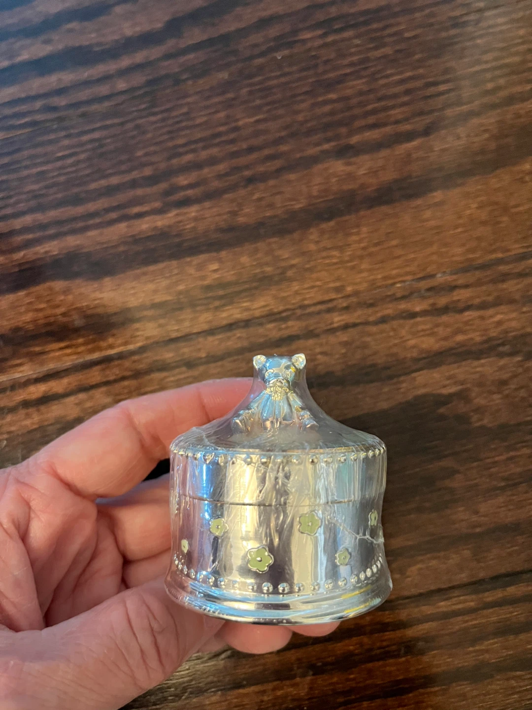 Baby's First Tooth/Lock of Hair Trinket Box - photo 3