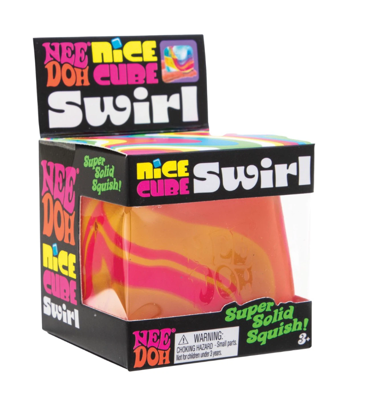 Nee Doh Nice Cube Swirl Squishy Toy