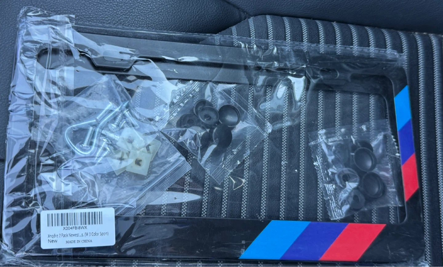 BMW M Sport License Plate Frame - photo 3