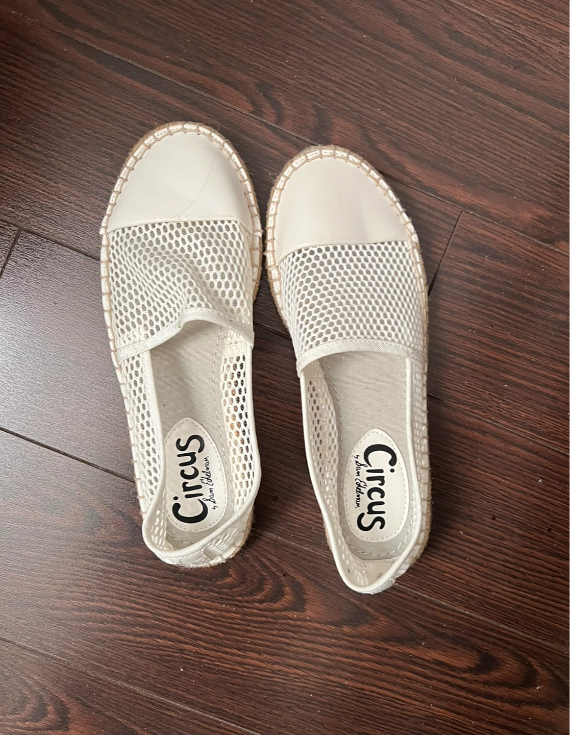 Circus by Sam Edelman White Espadrille Flats