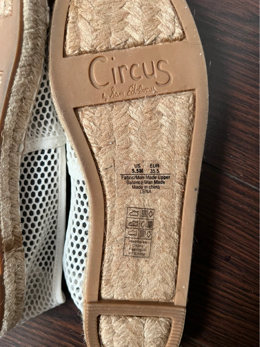 Circus by Sam Edelman White Espadrille Flats - photo 4