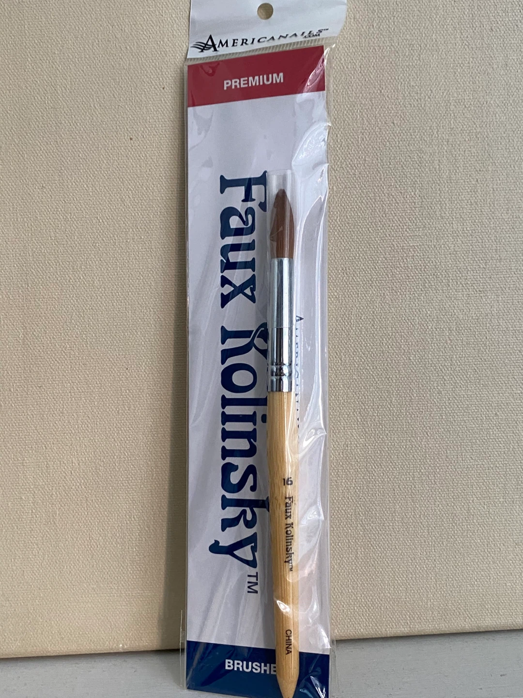 Americana Nails Faux Kolinsky Professional Acrylic Brush