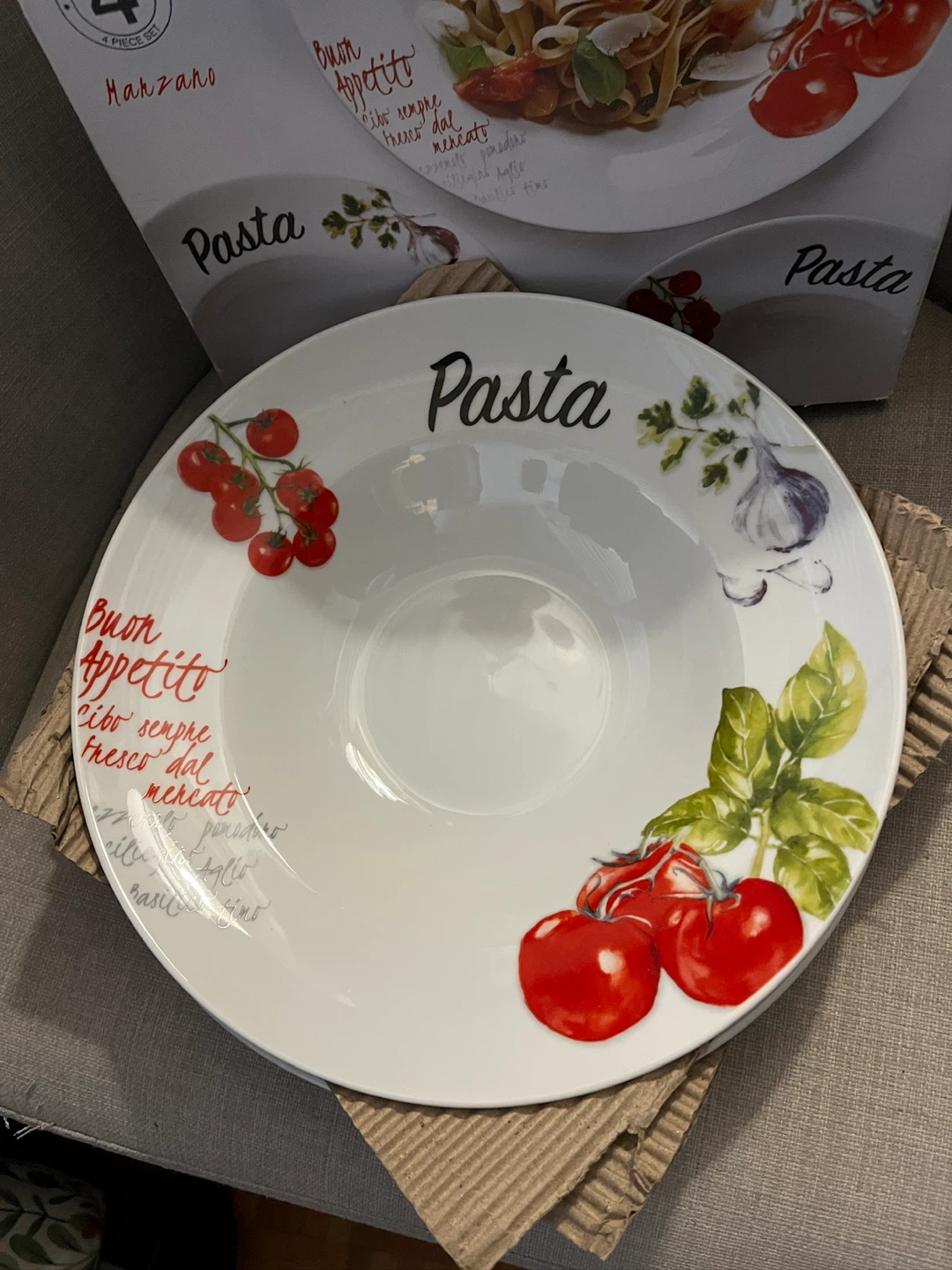 (New) Stokes "Marzano" Pasta Bowls Set of 4 - photo 3