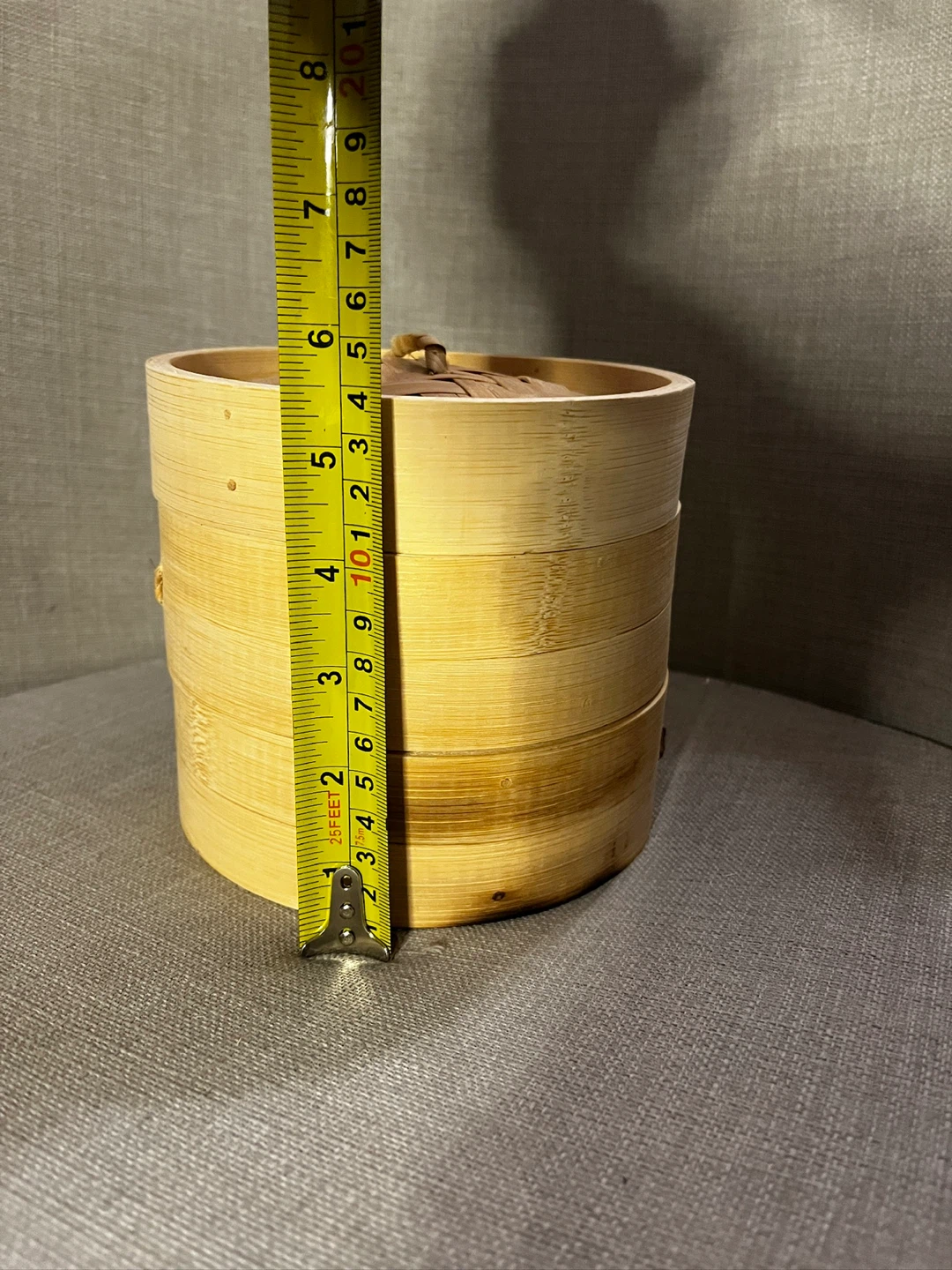 Small Bamboo Steamer Basket - photo 2
