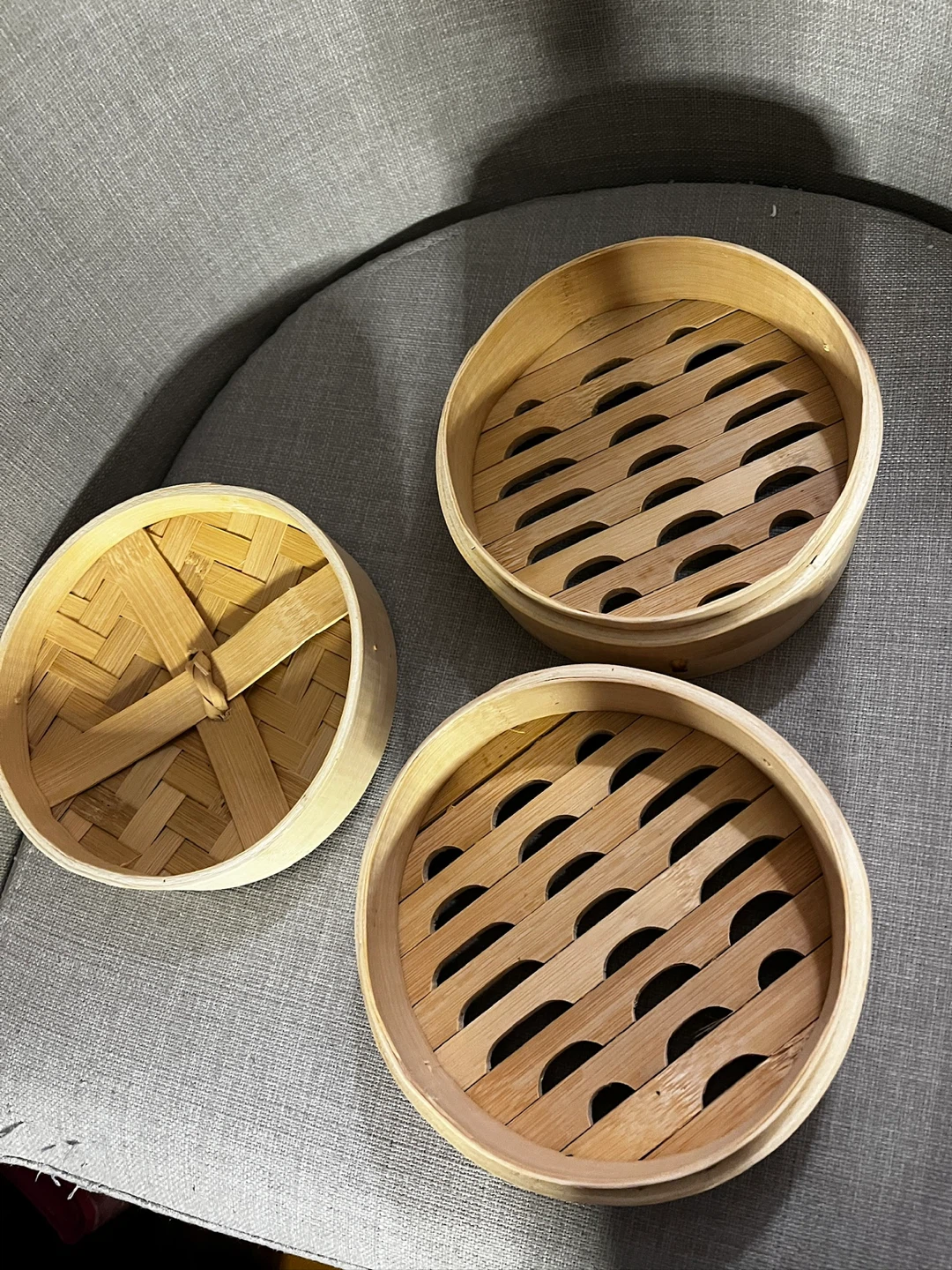 Small Bamboo Steamer Basket - photo 3