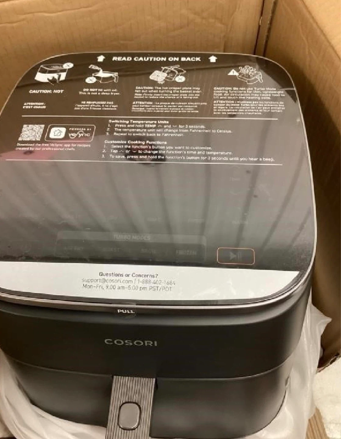 COSORI TurboBlaze 6.0-Quart Air Fryer - photo 2