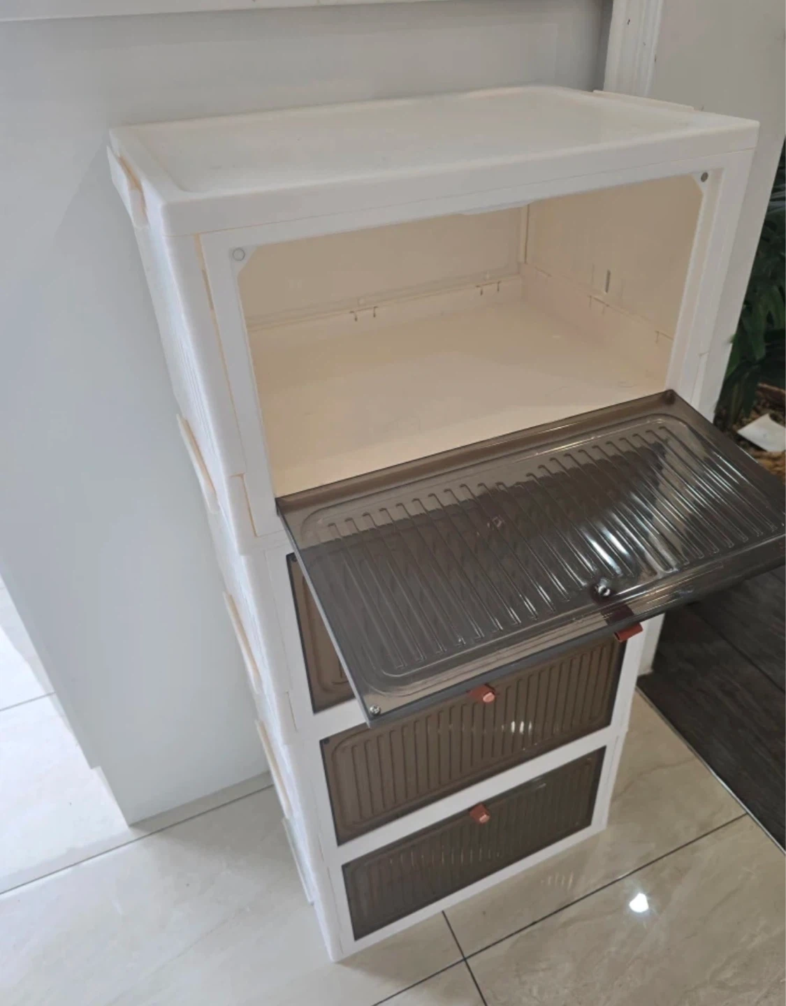 4-Drawer Plastic Storage Organizer - photo 2