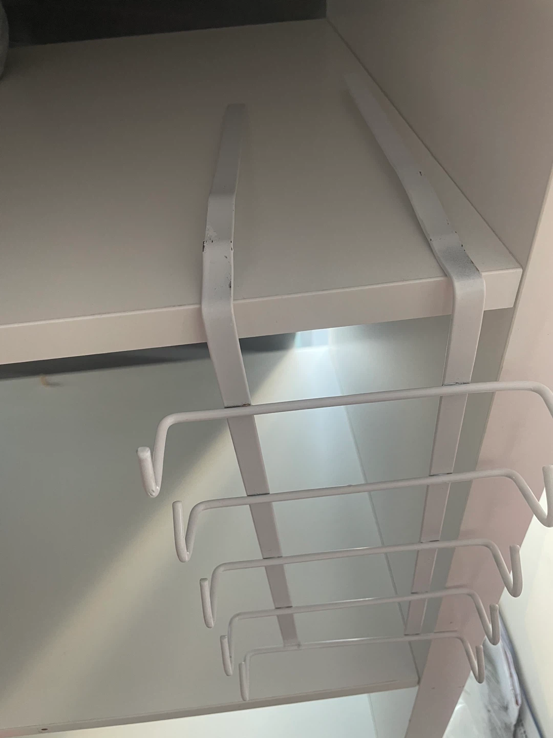White 5-Tier Over-the-Door Rack - photo 2