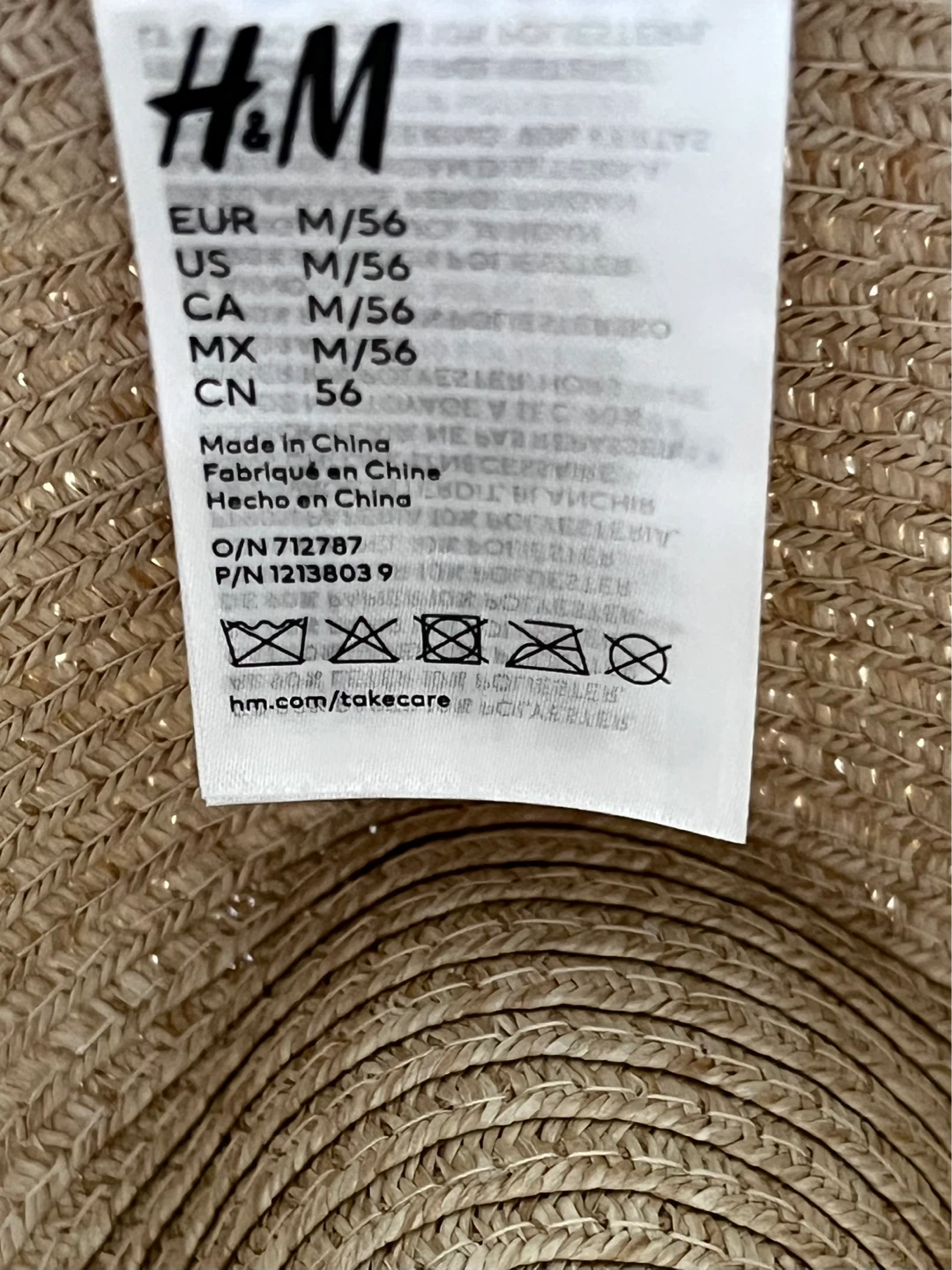 H&M Straw Fedora Hat - photo 5