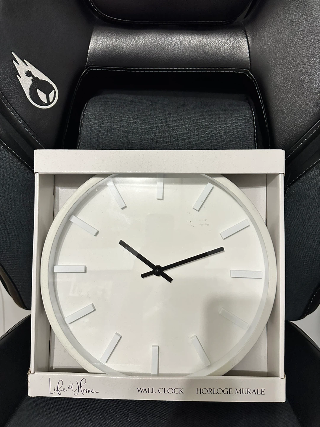 Life at Home White Wall Clock