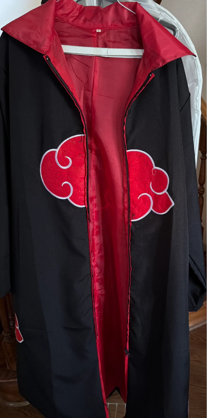 Akatsuki Cloud Robe Cosplay Jacket