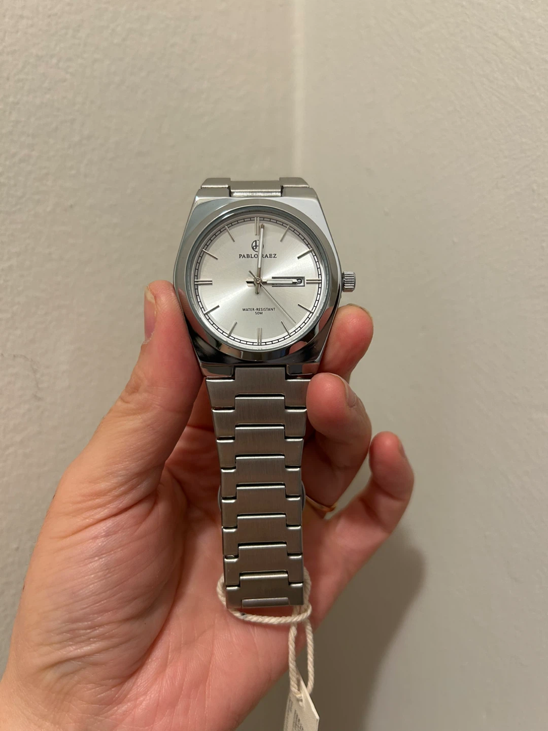 Pablo Raez Silver Stainless Steel Watch