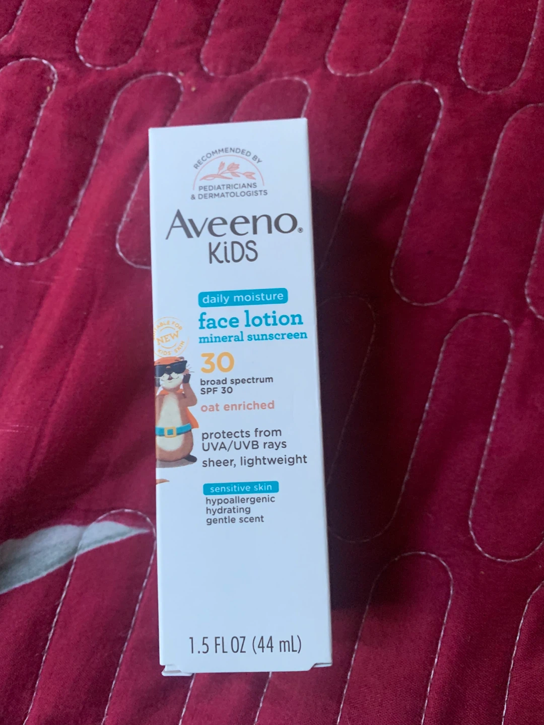 Aveeno Kids Daily Moisture Face Lotion SPF 30 - 1.5 oz - photo 3