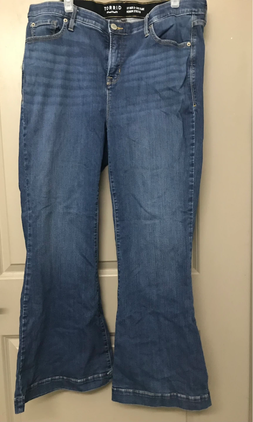 Sky High A- Line Flare Jean - 18R