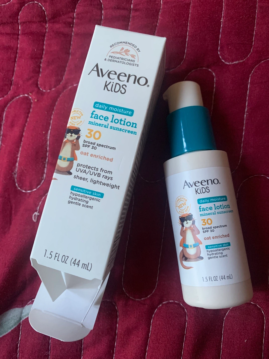 Aveeno Kids Daily Moisture Face Lotion SPF 30 - 1.5 oz