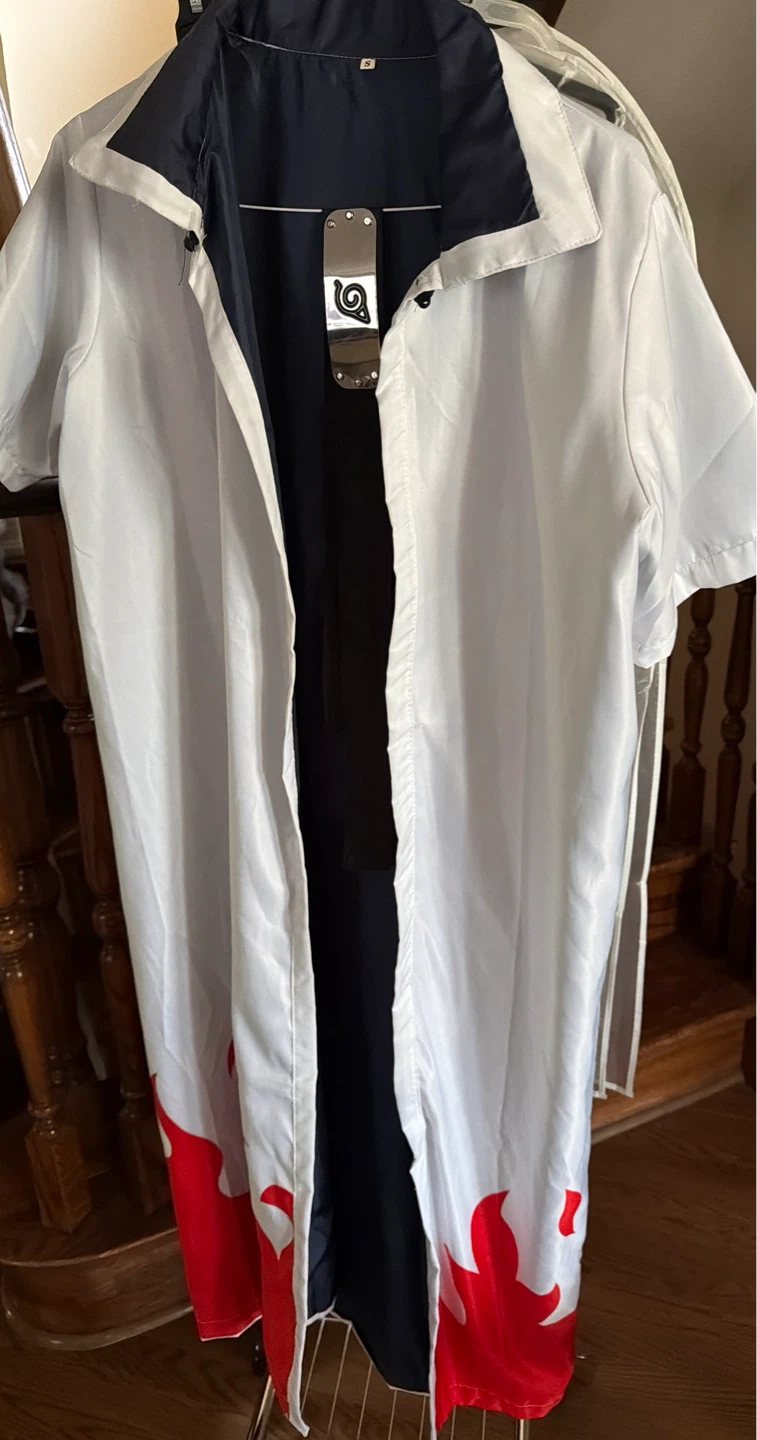 Naruto Hokage Cloak with Headband