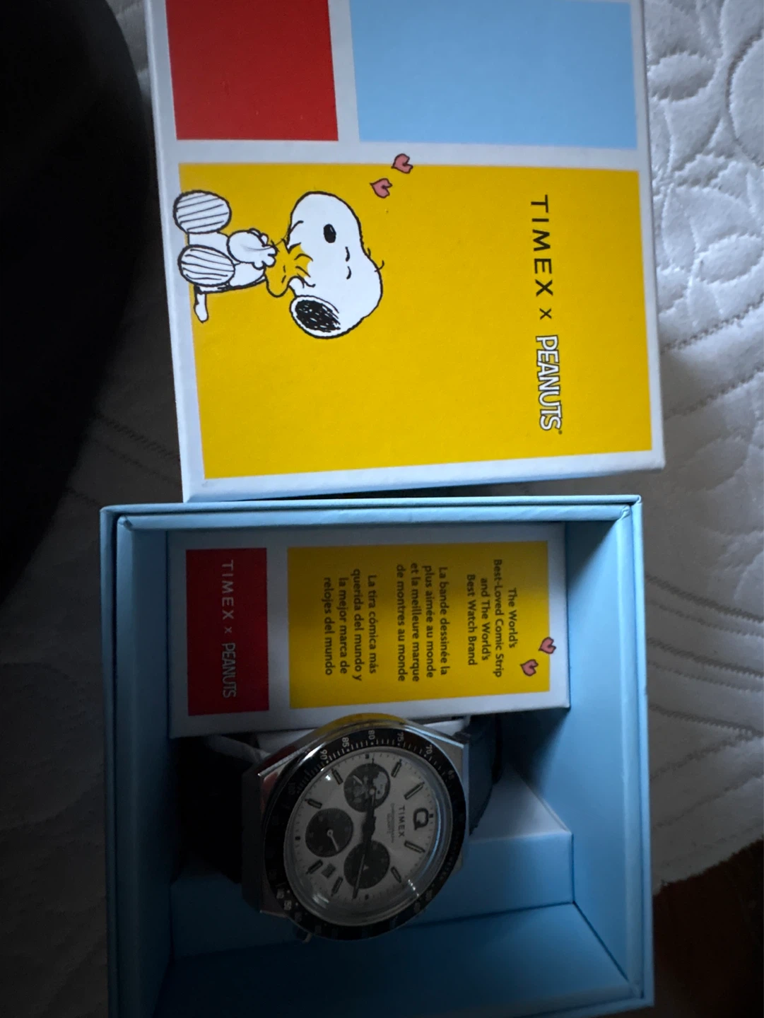 Timex x Peanuts "Q" Chronograph Quartz Watch - photo 2