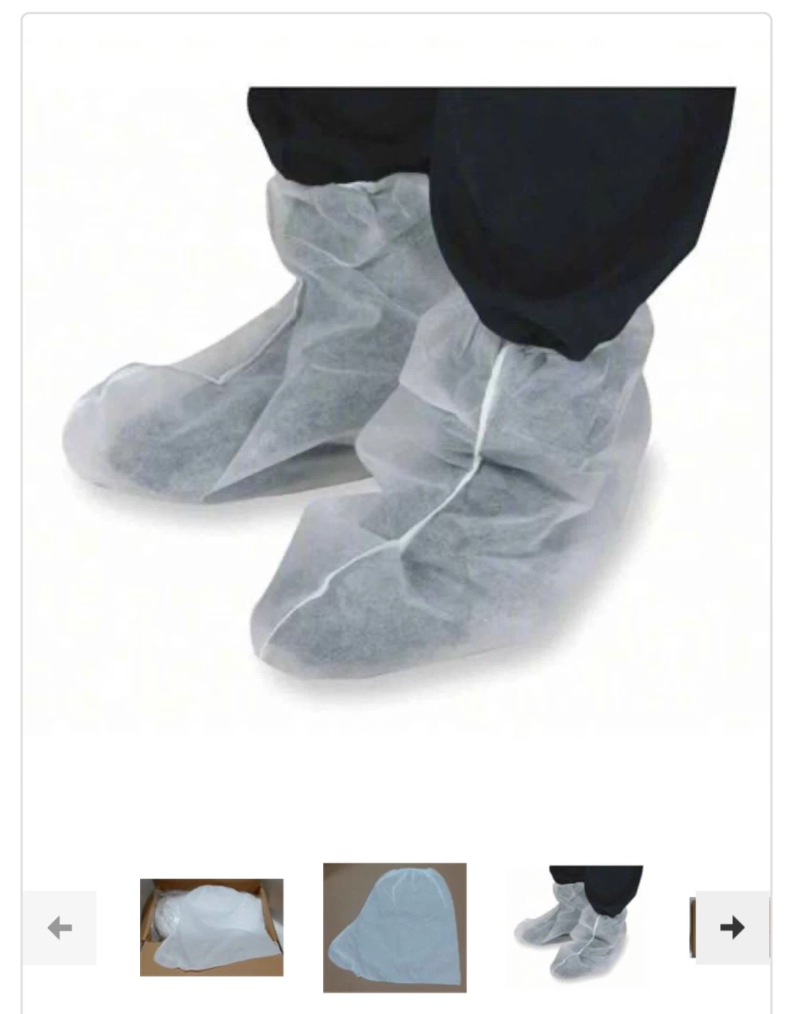 200 Disposable universal Boot Covers