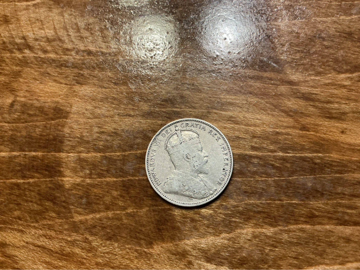 1910 CANADIAN 25 Cents Silver Coin ! - photo 2