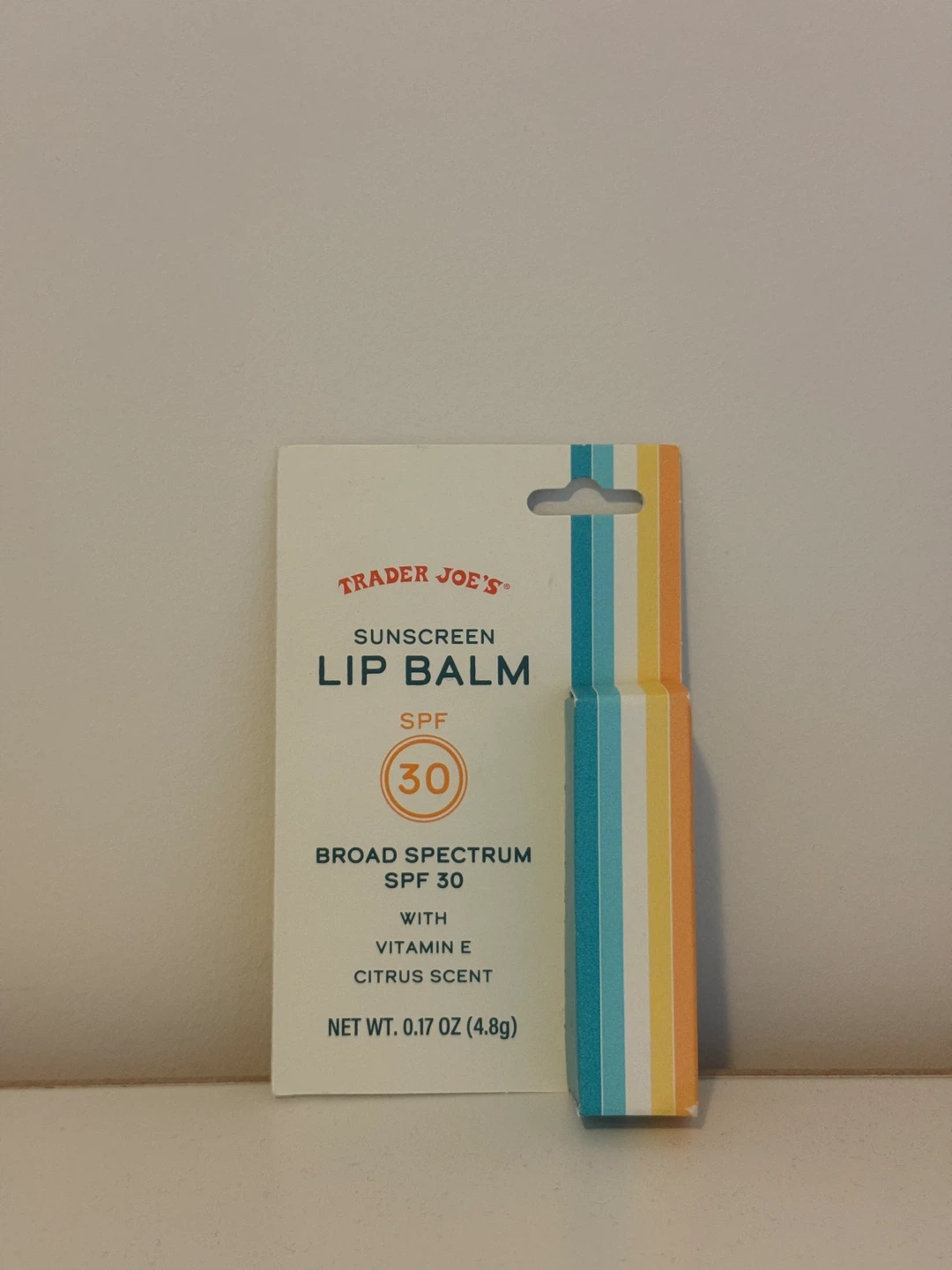 Trader Joe's Sunscreen Lip Balm SPF 30