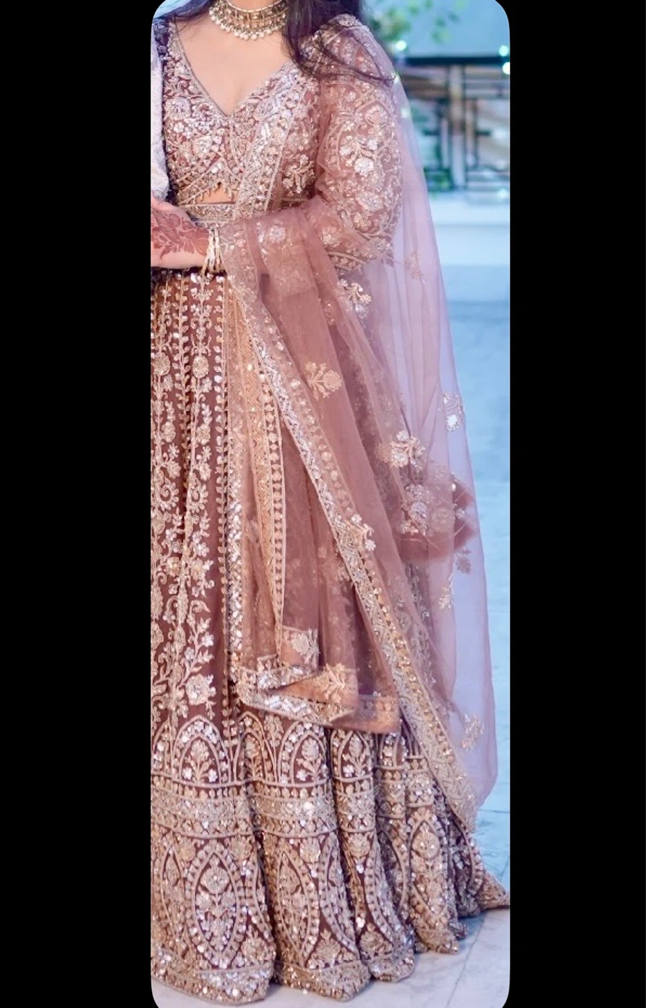 Embellished Lehenga Choli with Dupatta - photo 2