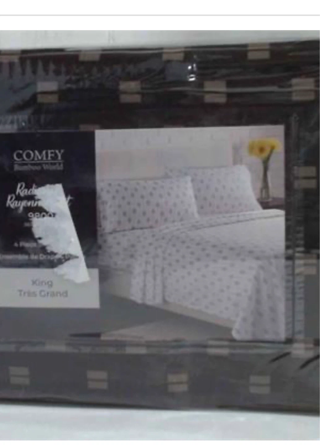 Rayonnement 4 piece king Sheet Set