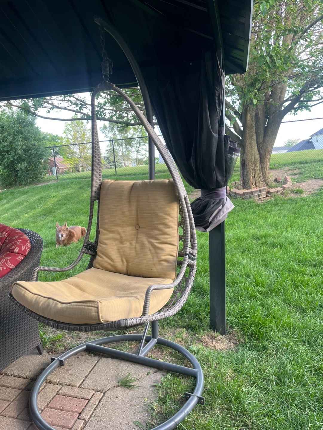 Wicker Hanging Egg Chair