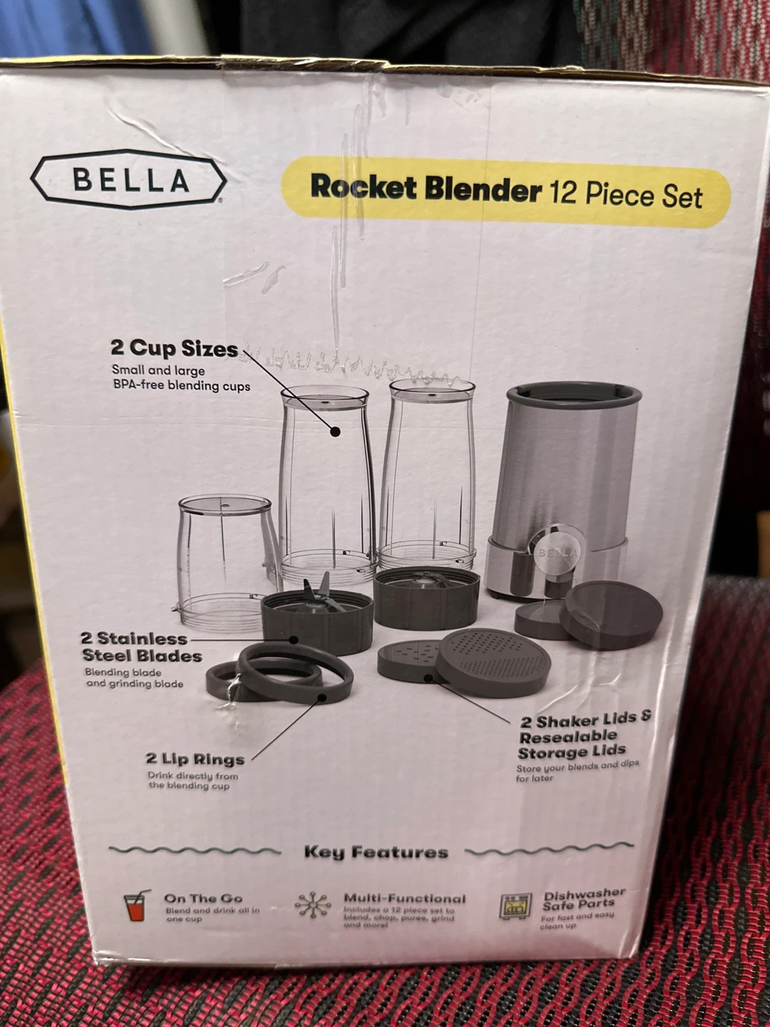 BELLA Rocket Blender 12 Piece Set - photo 2
