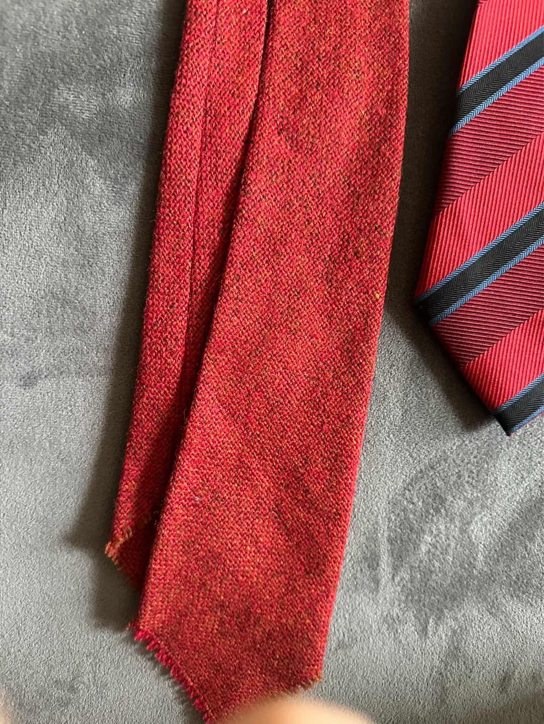 Vintage Scottish wool and German Silk Ties - photo 2