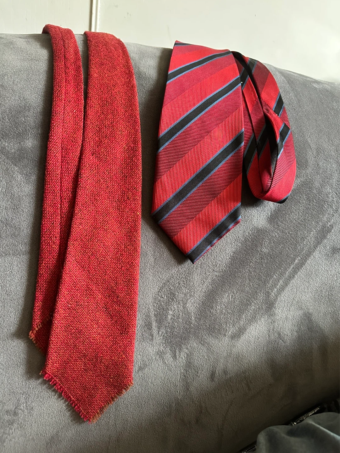 Vintage Scottish wool and German Silk Ties