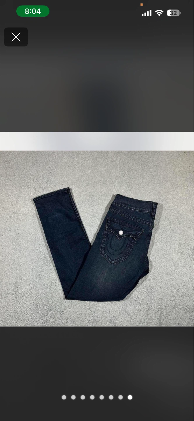 True Religion "Geno" Relaxed Slim Jeans