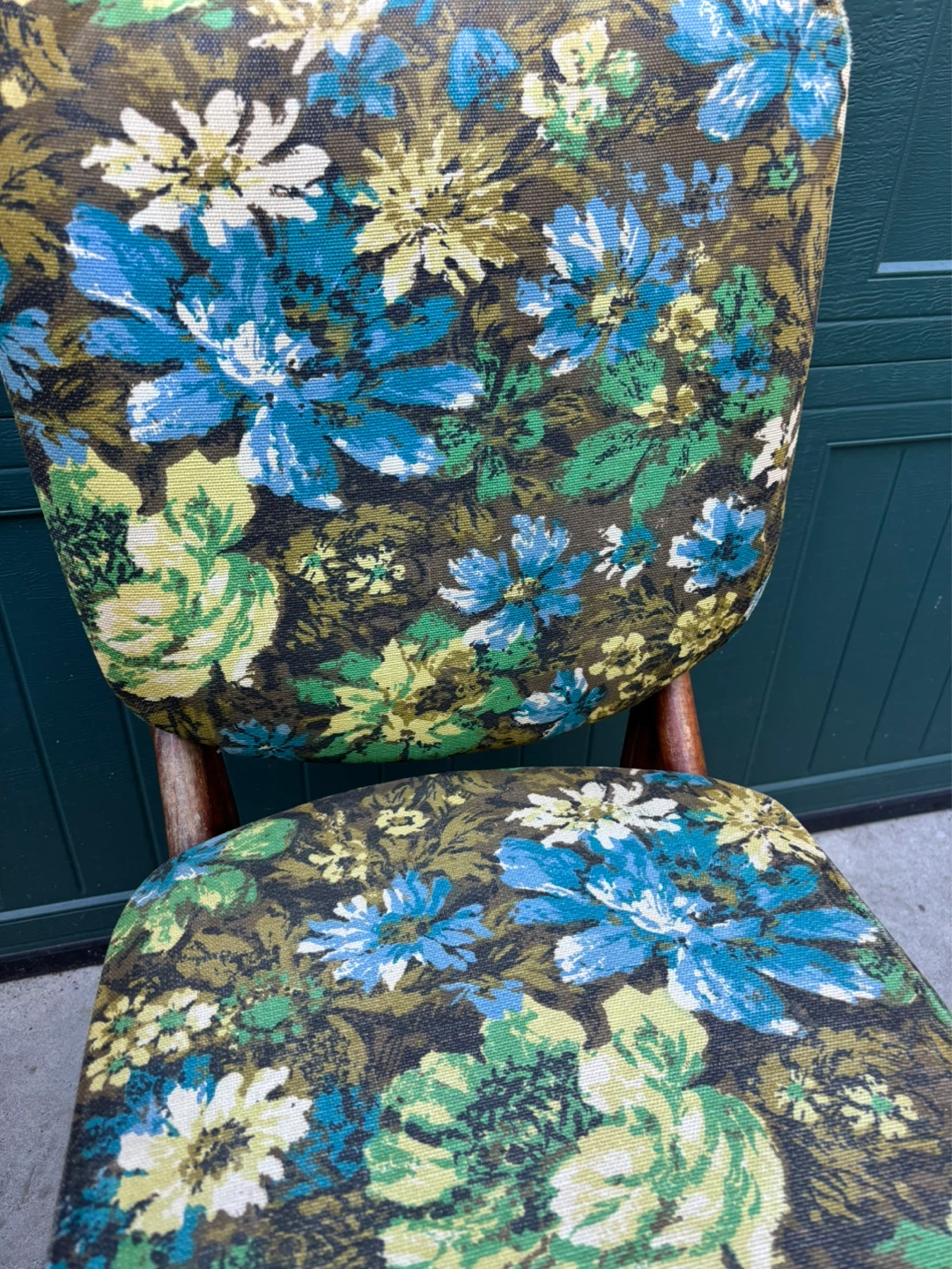 Vintage Floral Accent Chair - photo 3