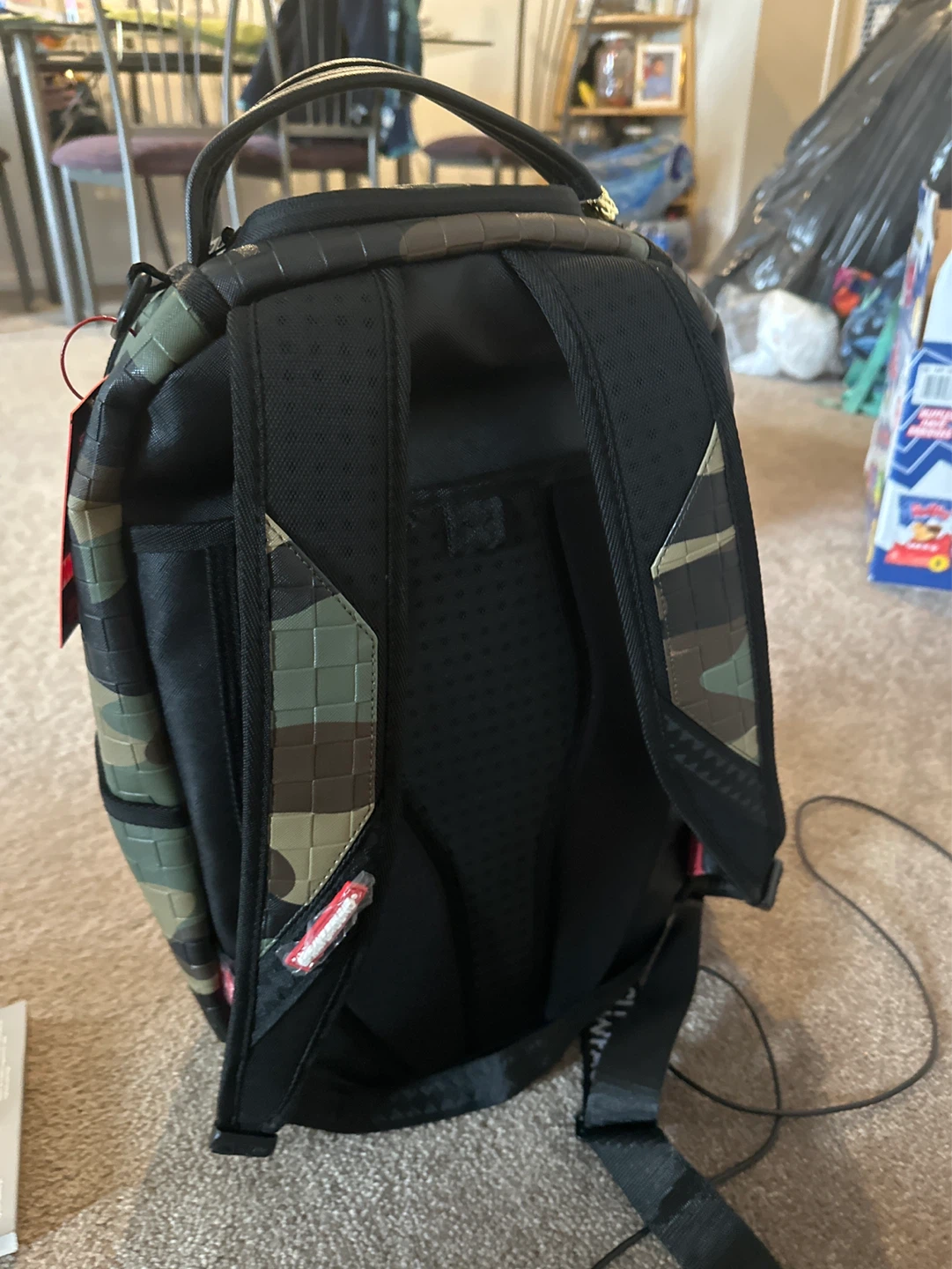 Sprayground Limited Edition Camo Shark Backpack - photo 3
