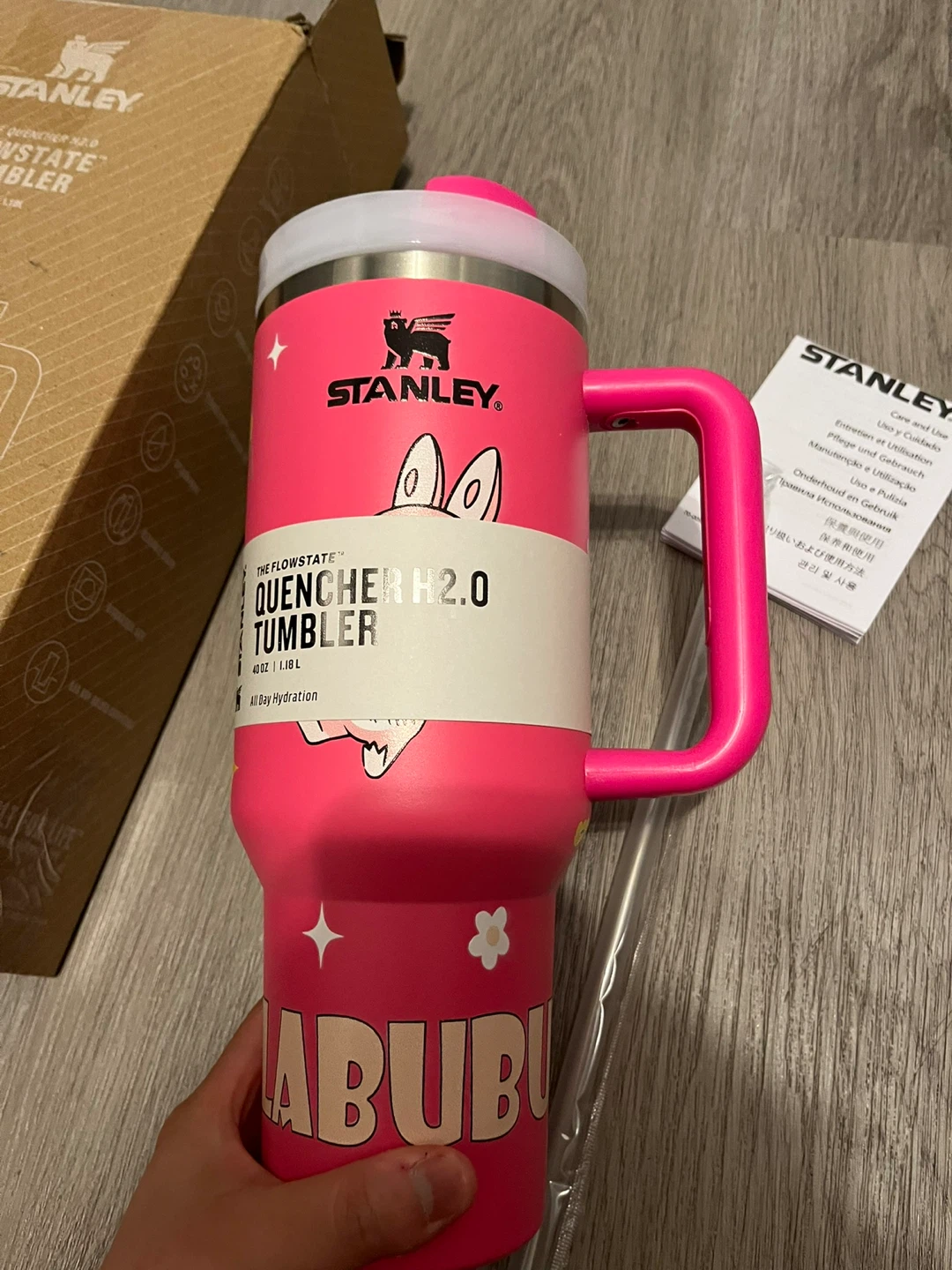 STANLEY H2.0 Quencher Hot Pink Labubu - photo 2